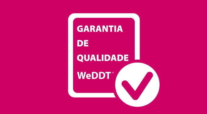 PRODUTOS WEDDT AGORA COM SELO DE 