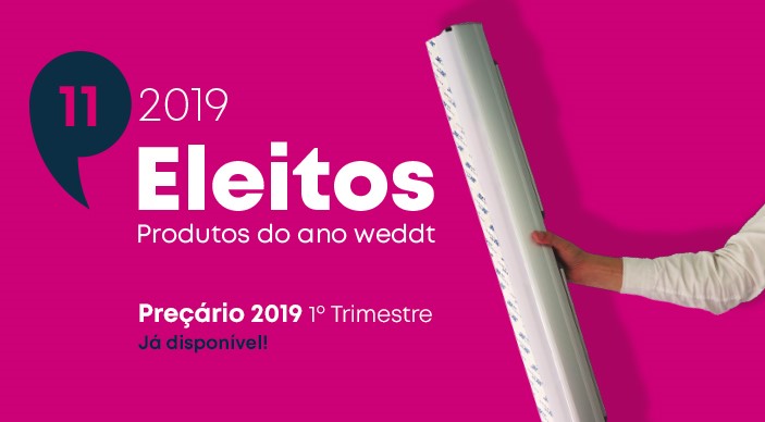 APRESENTAMOS O PREÇÁRIO DO 1º TRIMESTRE DE 2019